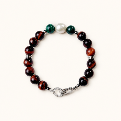 VÒNG TAY MALACHITE PEARL