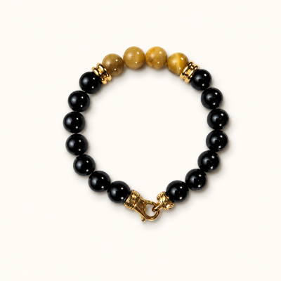 VÒNG TAY TIGER EYE OBSIDIAN