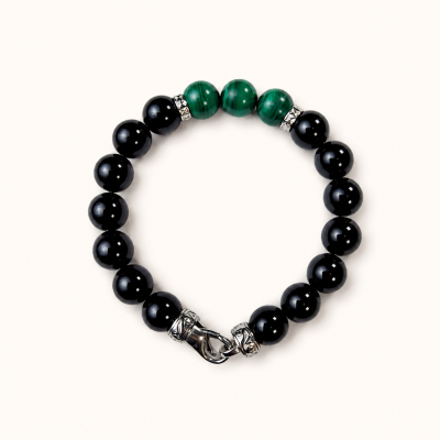VÒNG TAY MALACHITE ACCENT